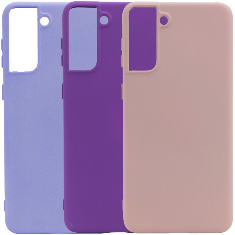 Чохол Silicone Cover Full without Logo (A) на Samsung Galaxy S21+