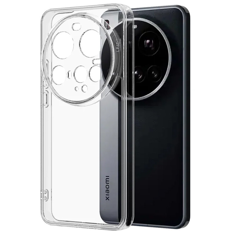 TPU чехол Epic Transparent 1,5mm Full Camera для Xiaomi 15 Ultra (Бесцветный (прозрачный))