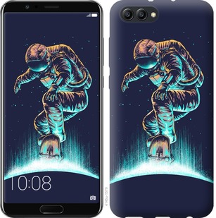 

Чехол Космонавт на скейтборде для Huawei Honor V10 / View 10 672619