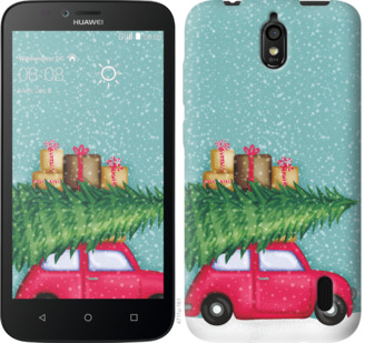 

Чохол Машина з подарунками на Huawei Ascend Y625 867775