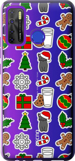 

Чехол Новогодний 16 для Tecno Camon 15 1660396