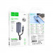 Купити Інтернет адаптер Hoco UA37 1000 Mbps (Type-C to RJ45) (Metal gray) на vchehle.ua