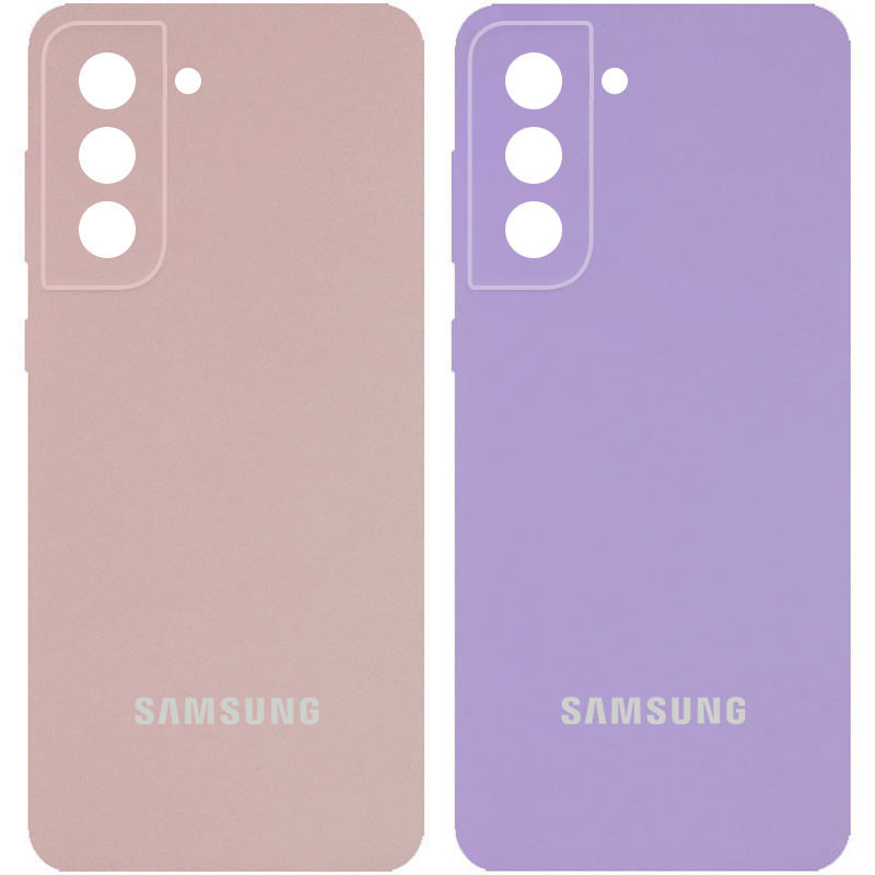 Чехол Silicone Cover Full Camera (AA) для Samsung Galaxy S22