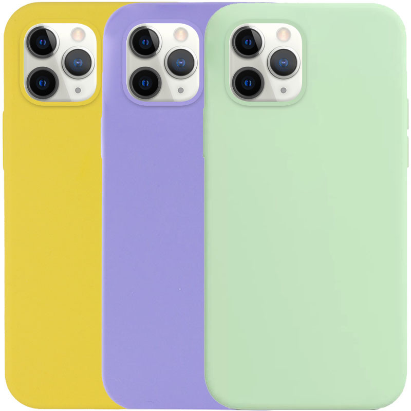 Чохол Silicone Case Full Protective (AA) NO LOGO на Apple iPhone 11 Pro (5.8")