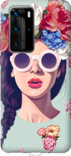 

Чехол Девушка с цветами для Vivo X50 Pro 1085122