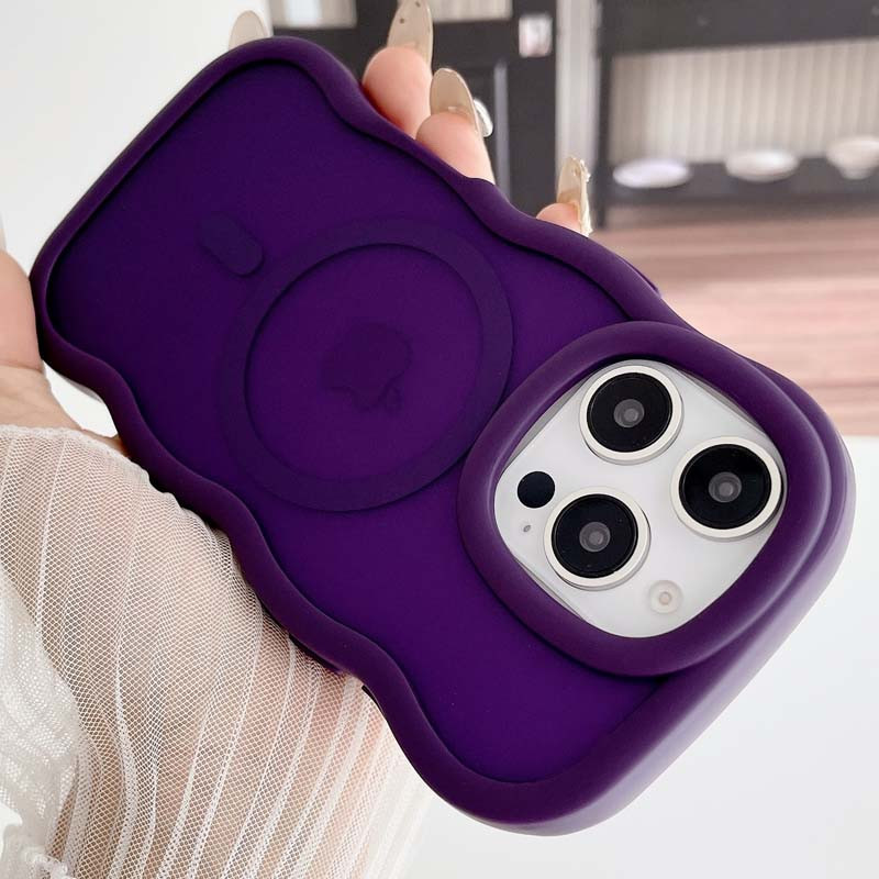 Чохол TPU+PC Undine with Magnetic Safe на Apple iPhone 15 Pro Max (6.7") (Purple) в магазині vchehle.ua