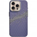 Пластикова накладка Kevlar with Magnetic Safe на Apple iPhone 15 Pro (6.1") (Purple)