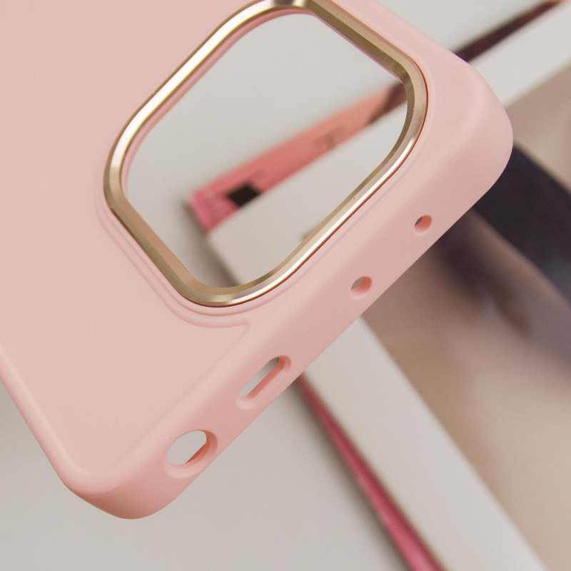 Замовити TPU чохол Bonbon Metal Style на Xiaomi Redmi Note 13 4G (Рожевий / Light pink) на vchehle.ua