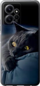 Чехол Дымчатый кот для Xiaomi Redmi Note 12 4G