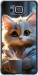 Чохол White cat на Samsung Galaxy Alpha G850F