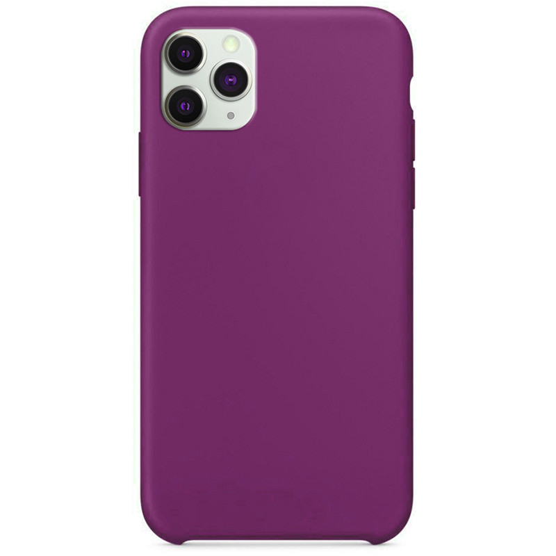 Чохол Silicone Case without Logo (AA) на Apple iPhone 11 Pro (5.8") (Фіолетовий / Purple)