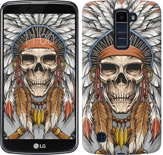 

Чохол Череп індіанця на LG K10 / K410 641130