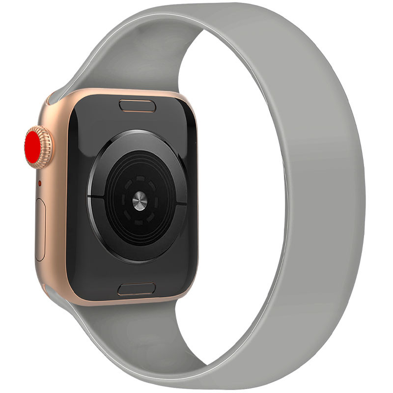 

Ремешок Solo Loop для Apple watch 38mm/40mm 163mm (7) (Сірий / Mist Blue) 1102550