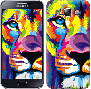 

Чохол Різнобарвний лев на Samsung Galaxy E5 E500H 261431