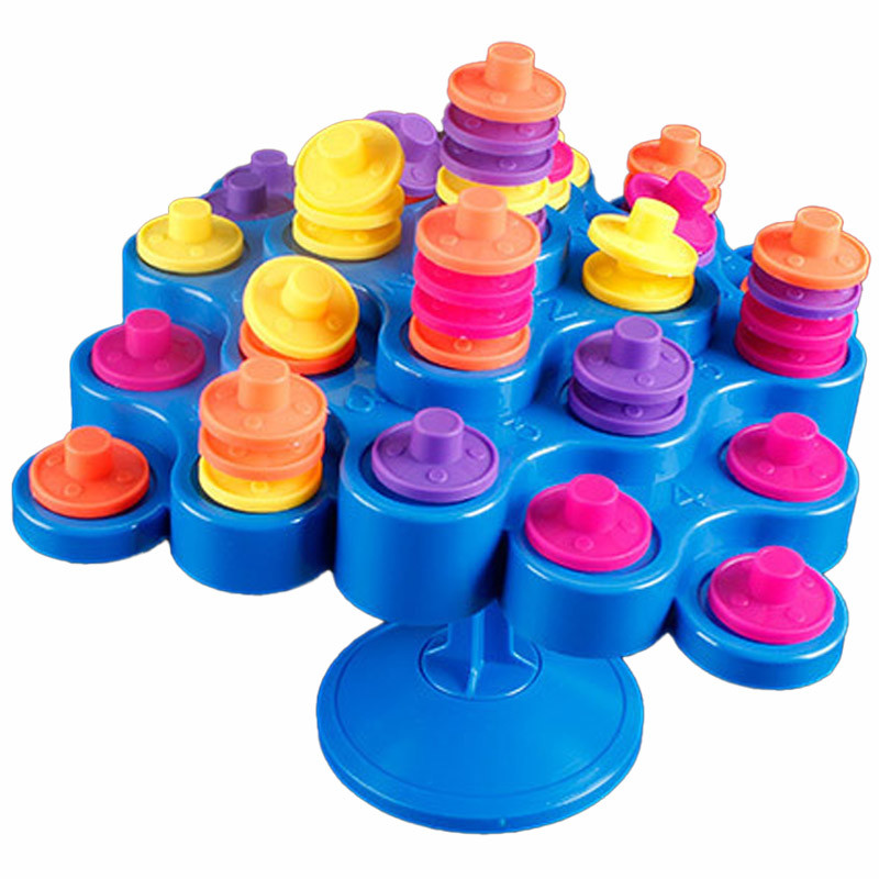 Настольная интерактивная игра Ummi 707-30 Topple Tower Game (Blue)