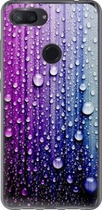 Чехол Капли воды для Xiaomi Mi 8 Lite