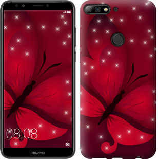 

Чехол Лунная бабочка для Honor 7C pro 670425