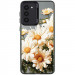 TPU+PC чехол TakiTaki Magic glow для Samsung Galaxy S23+ (Chamomile / Black)