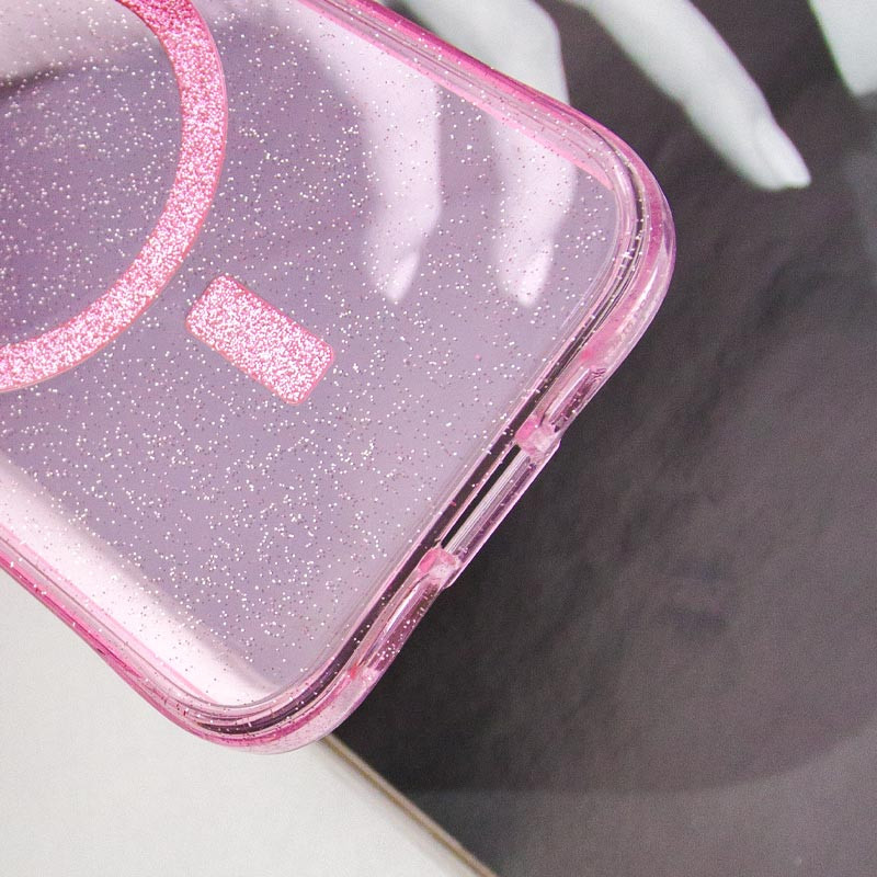 Купить Чехол TPU Radiance with Magnetic safe для Apple iPhone 15 (6.1") (Pink) на vchehle.ua