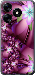 

Чехол Цветочная мозаика для Tecno Spark 10C 1695289
