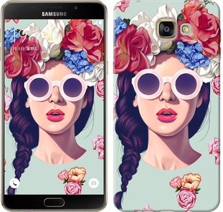 

Чохол Дівчина з квітами на Samsung Galaxy A9 Pro 95562
