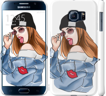 

Чехол Девушка v3 для Samsung Galaxy S6 G920 842701