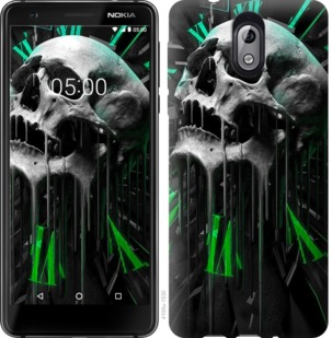 

Чехол Череп-часы для Nokia 2.2 741621