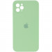 Чохол Silicone Case Square Full Camera Protective (AA) на Apple iPhone 11 Pro (5.8") (М'ятний / Mint)