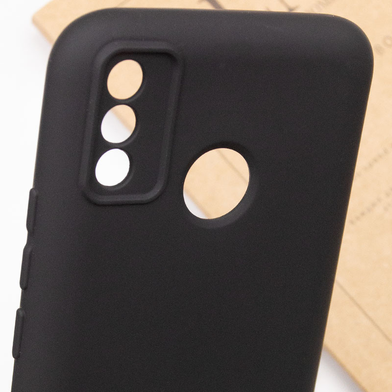 Купить Чехол Silicone Cover My Color Full Camera (A) для TECNO Spark 6 Go (Черный / Black) на vchehle.ua