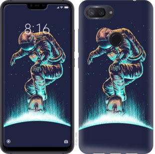 

Чехол Космонавт на скейтборде для Xiaomi Mi 8 Lite 692822