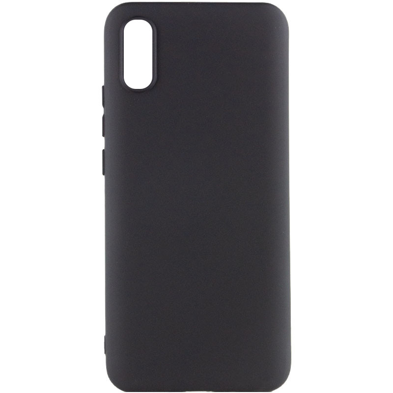 Чохол Silicone Cover Lakshmi (AA) на Xiaomi Redmi 9A (Чорний / Black)