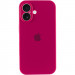 Купити Чохол Silicone Case Full Camera Protective (AA) на Apple iPhone 16 Plus (6.7") (Червоний / Rose Red) на vchehle.ua