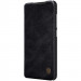 Кожаный чехол-книжка Nillkin Qin Pro Camshield для Samsung Galaxy S22 Ultra (Черный) в магазине vchehle.ua