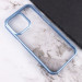 Фото TPU+PC чохол Epik Chrome Buttons на Apple iPhone 13 Pro Max (6.7") (Блакитний) на vchehle.ua