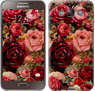 

Чехол Цветущие розы для Samsung Galaxy E7 E700H 235663