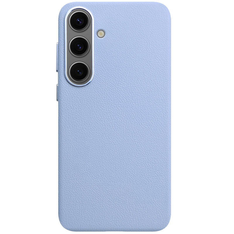 Шкіряний чохол Leather Case (AAA) на Samsung Galaxy S25 Edge (Clove Purple)