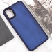 Чехол TPU+PC Lyon Frosted для Samsung Galaxy A07 (Navy Blue) в магазине vchehle.ua