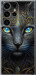 Чехол Кошка для Samsung Galaxy S24 Ultra