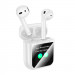 Бездротові TWS навушники Hoco EW80 Magnificent with Touch Screen (White) в магазині vchehle.ua
