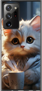 Чохол White cat на Samsung Galaxy Note 20 Ultra