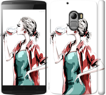 

Чехол Девушка с бокалом для Lenovo A7010 841484