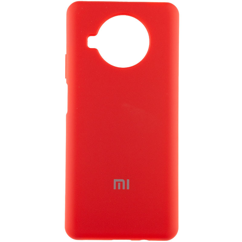 Чохол Silicone Cover Full Protective (AA) на Xiaomi Mi 10T Lite / Redmi Note 9 Pro 5G (Червоний / Red)