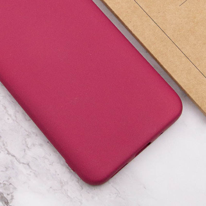 Фото Чохол TPU GETMAN Liquid Silk на Xiaomi Redmi Note 9 / Redmi 10X (Бордовий / Marsala) в маназині vchehle.ua