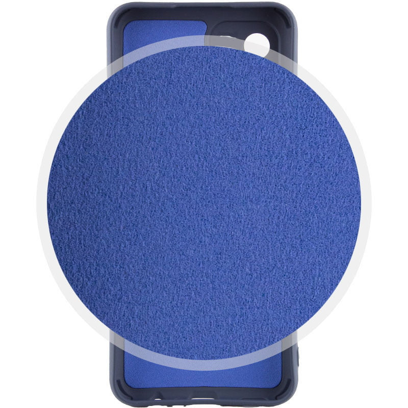 Фото Чехол Silicone Cover Lakshmi Full Camera (A) для Motorola Moto G32 (Синий / Midnight Blue) в магазине vchehle.ua