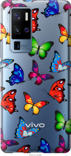 

Чохол Барвисті метелики на Vivo X50 Pro Plus 1083036