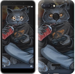 

Чехол gamer cat для Xiaomi Redmi 6 668957