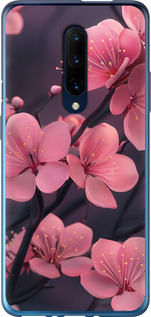 Чохол Пурпурна сакура на OnePlus 7 Pro