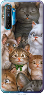 Чехол коты для Realme XT