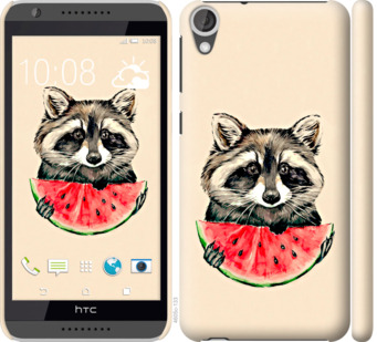 

Чехол Енотик с арбузом для HTC Desire 820 799672