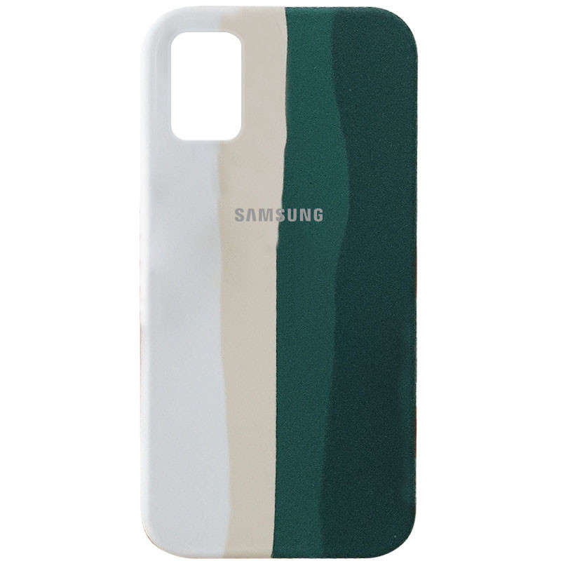 

Чохол Silicone Cover Full Rainbow на Samsung Galaxy A51 (Білий / Зелений) 1187603